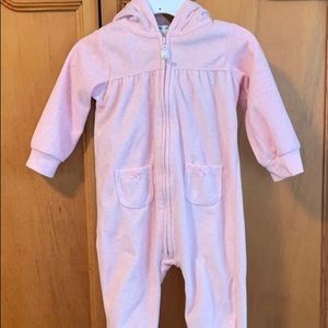 Carters Hooded Zip-up Fleece